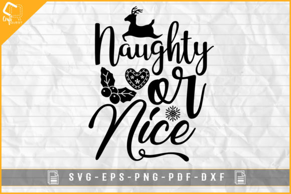 Funny Christmas T-shirt Naughty or Nice Review
