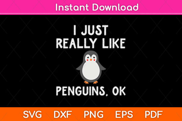 Funny Penguin Gift I Just Really: A Designer Review