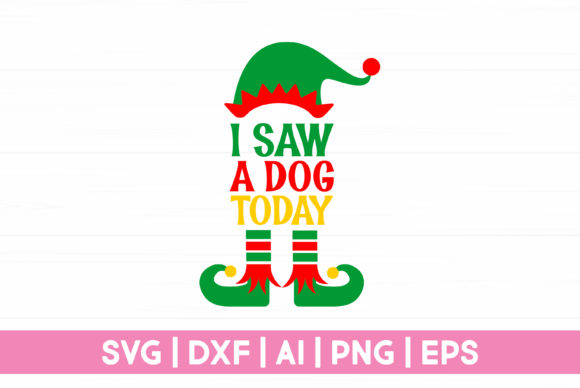 I Saw a Dog Today Funny Christmas Embroidery Review