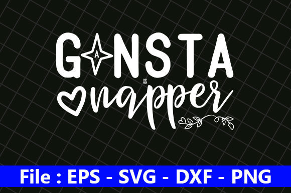 Review: Baby Funny Quotes Design, Gansta Napper