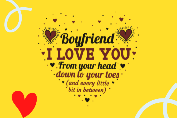 Review: Boyfriend I Love You Funny Valentines Design