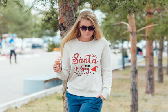 Review: Funny Christmas Santa Stop Judging Me Design