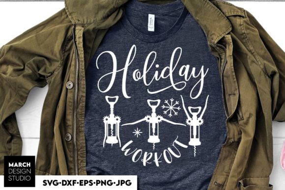 Review: Holiday Workout Funny Merry Christmas Design