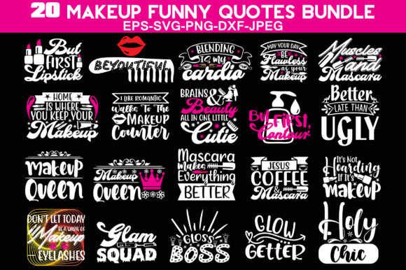 Review: Makeup Funny Quotes Bundle for Embroidery