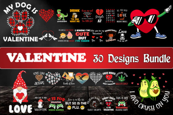 Review: Valentine Bundle SVG 30 Designs for Embroidery