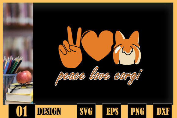 Reviewing the Peace Love Corgi Funny Dog Mom Design