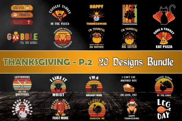 Reviewing the Thanksgiving Bundle SVG 20 Deigns