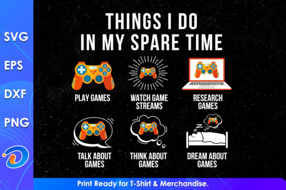 Things I Do in My Spare Time Funny Gamer Review